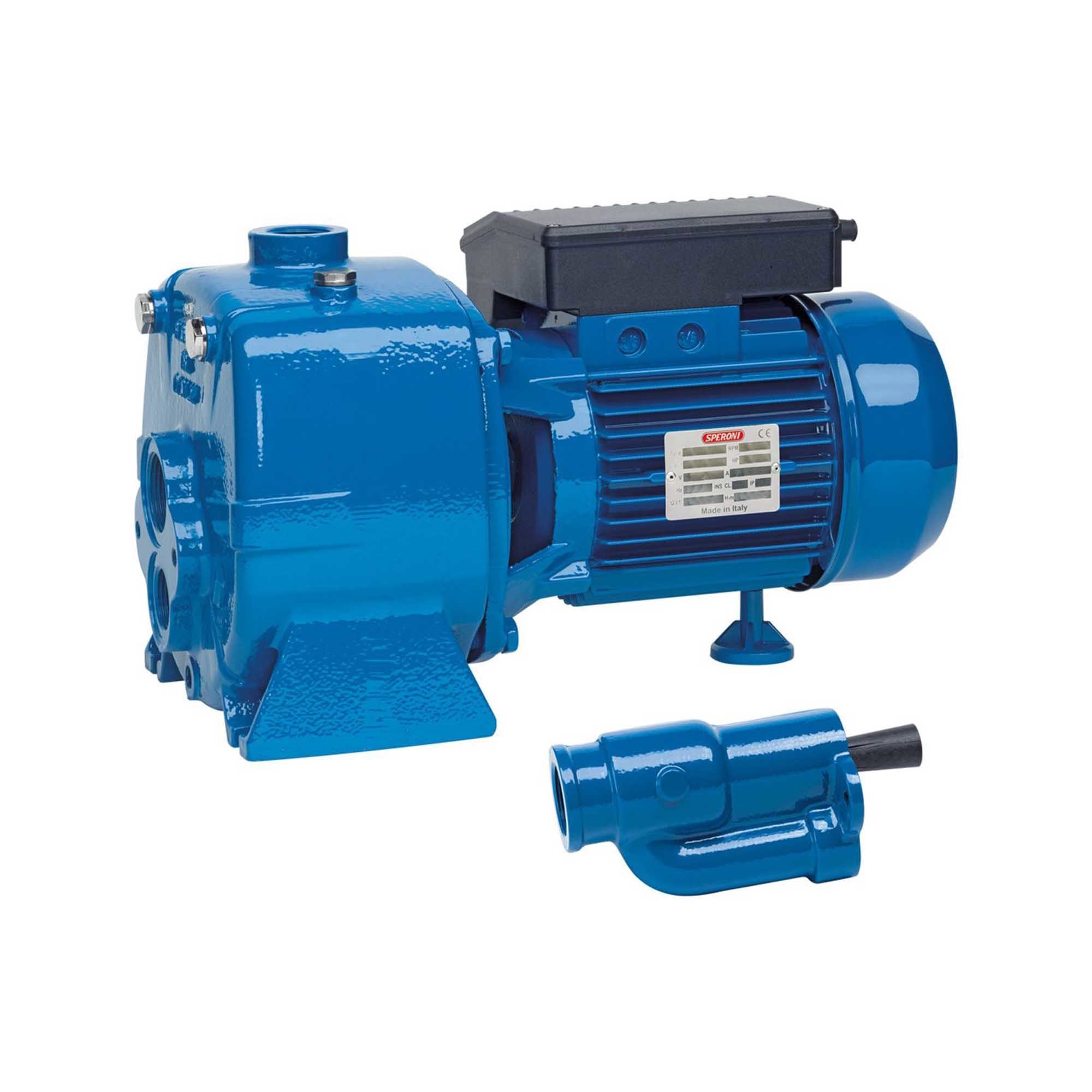 Speroni Self priming, 480GPH, 220V, APM200(P30), Max. Flow 480 GPH, Horsepower 2 HP, Port Size 1 in, Model# APM 200 SP